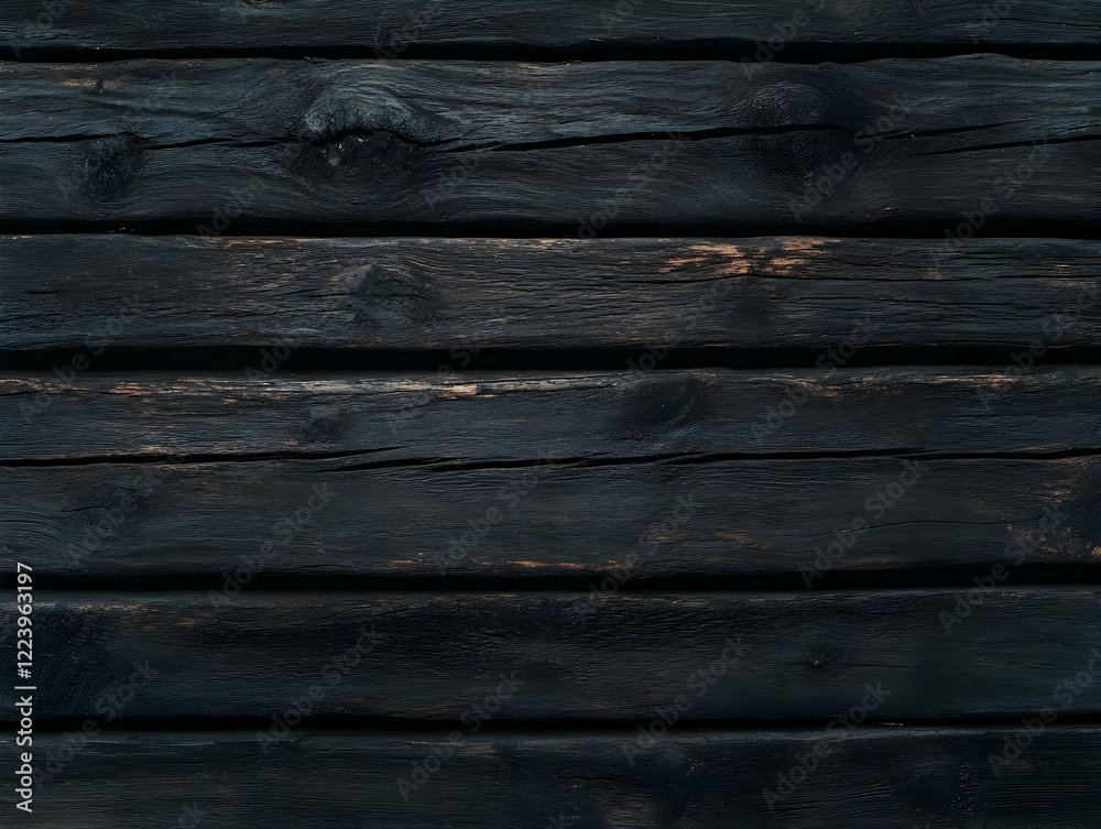 Fototapeta premium Dark wood planks background texture (15)