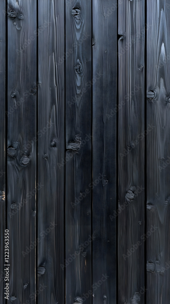 Fototapeta premium Dark wood planks wall texture background (4)
