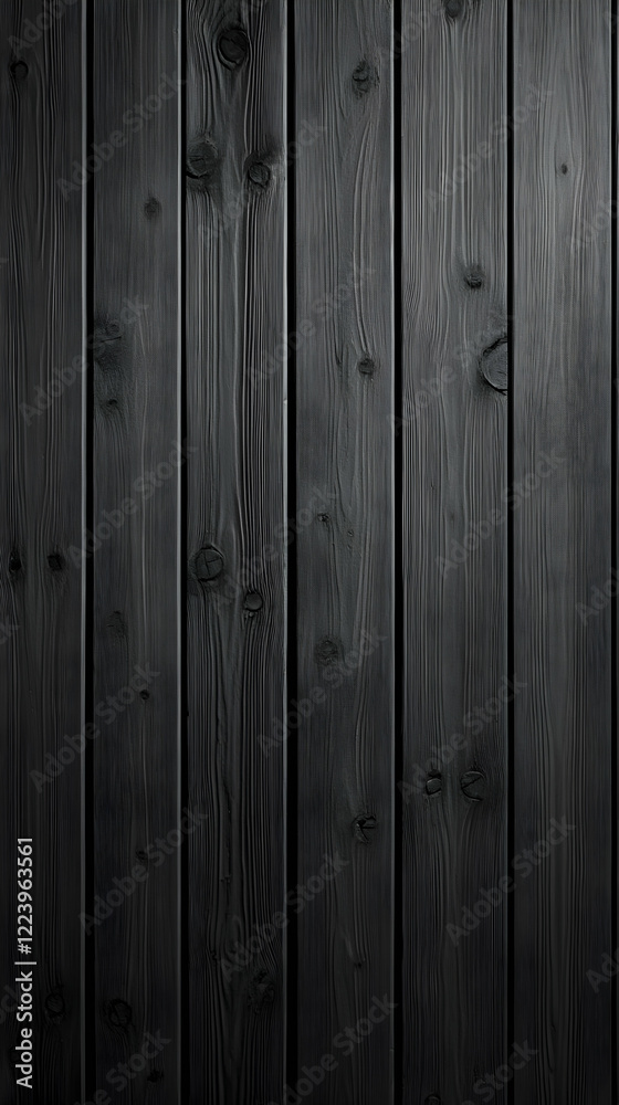 Fototapeta premium Dark wood planks wall texture background (5)