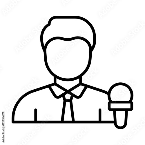 News Reporter Icon