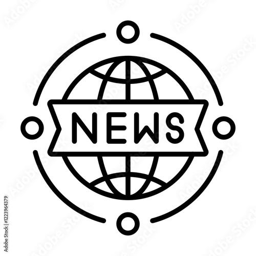 Worldwide News Icon