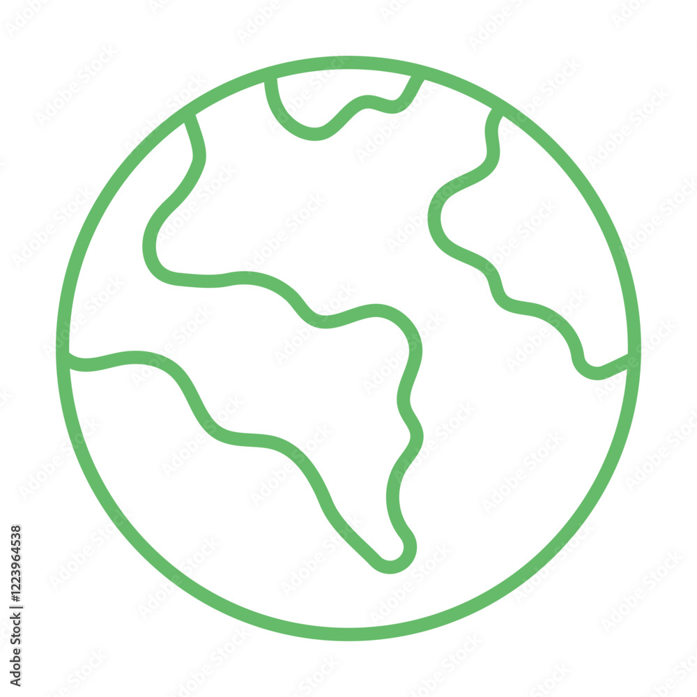 Planet Earth Icon Planet Earth Icon