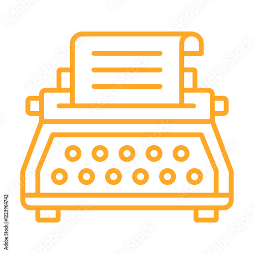 Typewriter Icon