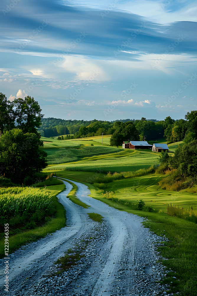 Scenic View of Expansive Ohio Farmland Real Estate for Sale
