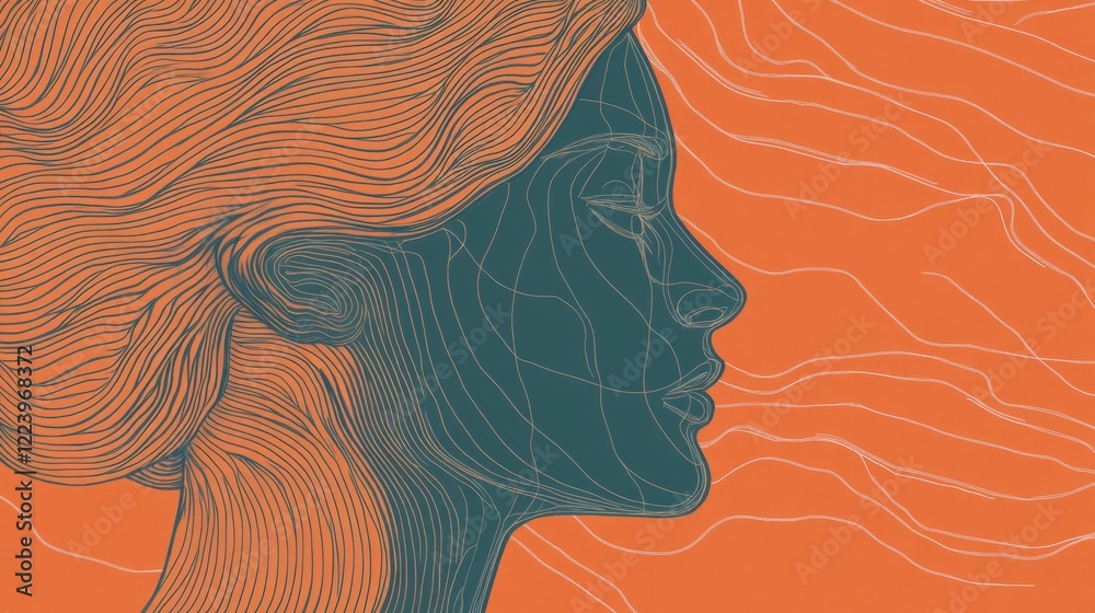 Minimalist Line Art Depicting a Human Profile with Negative Space and Subtle Gradients, Capturing Elegance and Simplicity in AI Code Style Minimalist Line Art Depicting a Human Profile with Negative Space and Subtle Gradients, Capturing Elegance and Simplicity in AI Code Style
