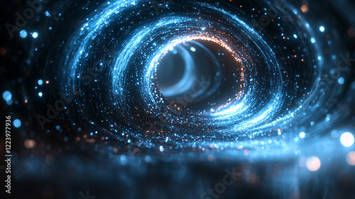 Minimalistic bright tone blurred abstract background symbolizing the expansion of the universe modern design vast empty space blank caption area evokes infinite potentiality and chaos


