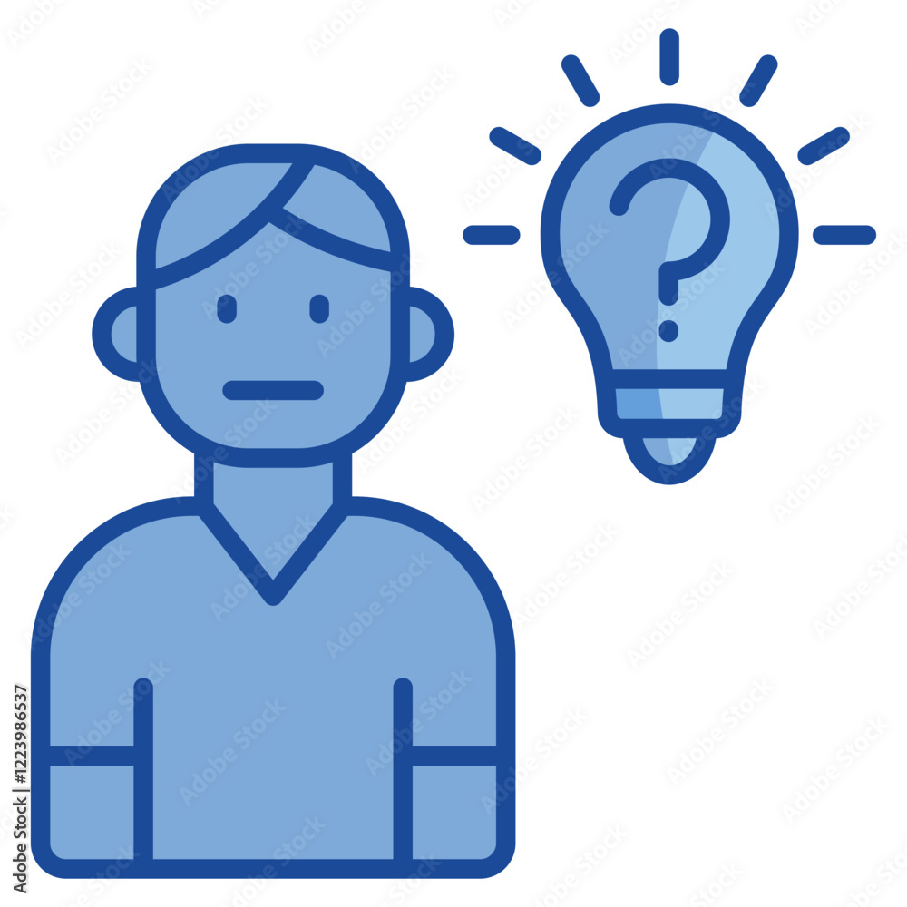 Critical Thinking Icon Element For Design Critical Thinking Icon Element For Design