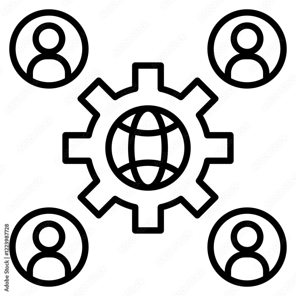 Teamwork Icon Element For Design Teamwork Icon Element For Design
