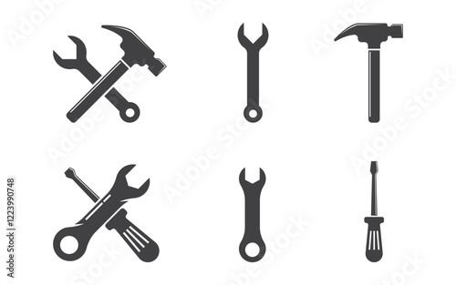 Mechanic Tool Vector icon design illustration Template