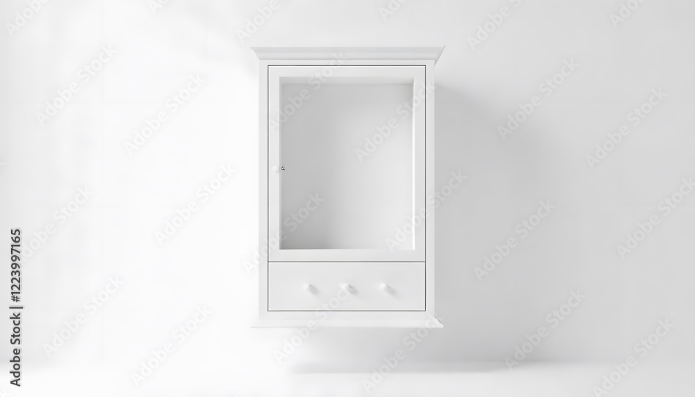 Minimalist White Wall Cabinet: A Clean and Simple Design Minimalist White Wall Cabinet: A Clean and Simple Design