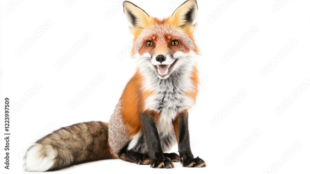 Fototapeta premium Adorable Red Fox Portrait