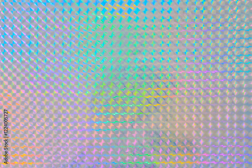Holographic rainbow foil iridescent texture abstract hologram background