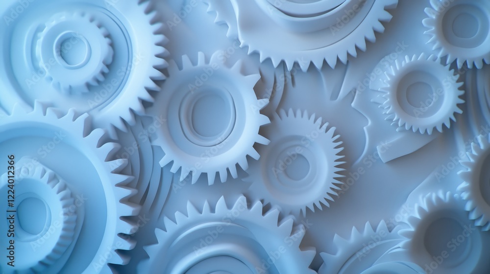 Abstract Gears: Interlocking Mechanisms of Precision and Technology Abstract Gears: Interlocking Mechanisms of Precision and Technology