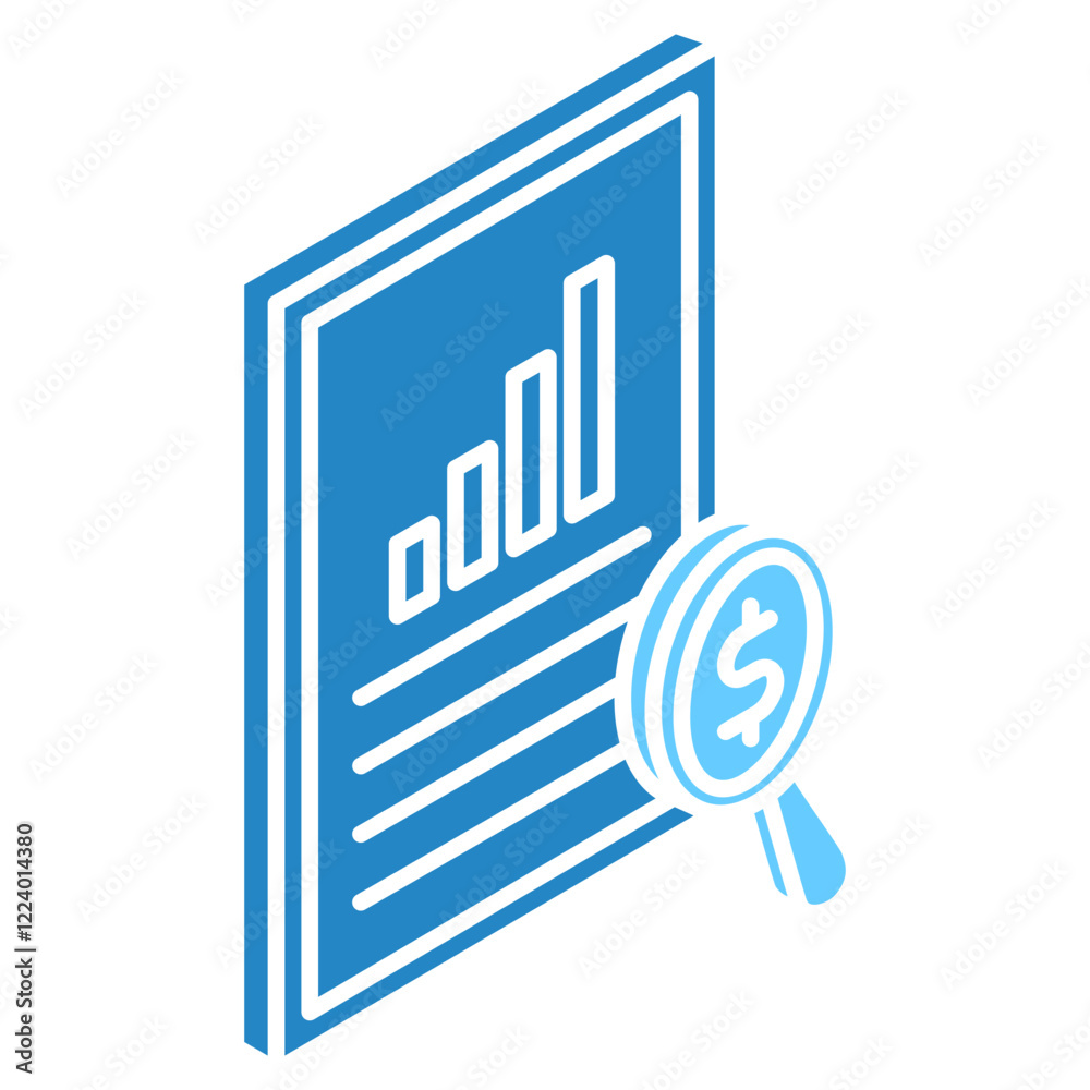 Analysis dual tone isometric 3D color icon. use for modern concept, print, UI, UX kit, web and app development. Vector EPS 10, related to education, business, finance. Analysis dual tone isometric 3D color icon. use for modern concept, print, UI, UX kit, web and app development. Vector EPS 10, related to education, business, finance.