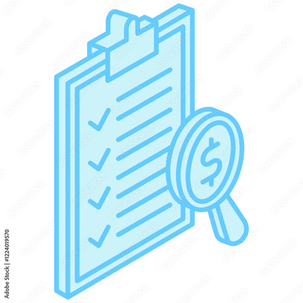 Evaluation dual tone isometric 3D color icon. use for modern concept, print, UI, UX kit, web and app development. Vector EPS 10, related to education, business, finance. Evaluation dual tone isometric 3D color icon. use for modern concept, print, UI, UX kit, web and app development. Vector EPS 10, related to education, business, finance.