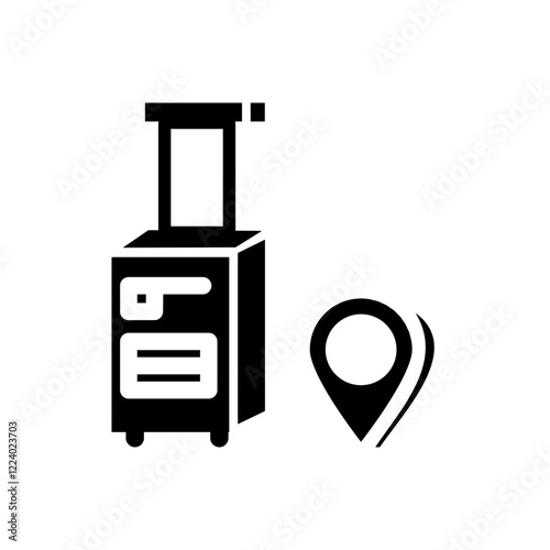Wallpaper Mural Luggage Tracker icon Torontodigital.ca