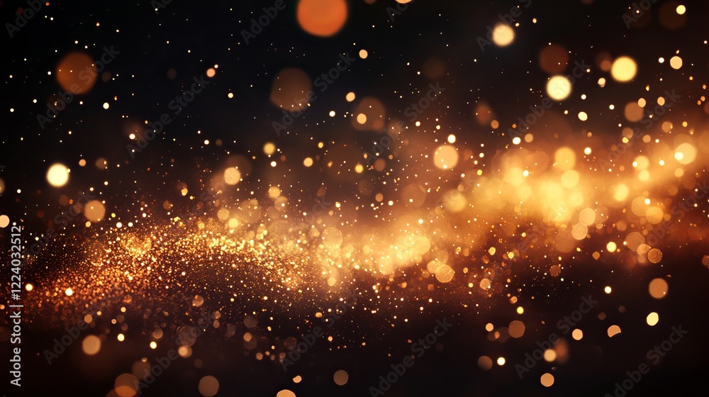 Fototapeta premium Abstract Composition of Colorful Blurry Lights Creating a Dreamlike Atmosphere with Vivid Hues and Soft Gradients Evoking a Sense of Movement and Energy in a Captivating Visual Display