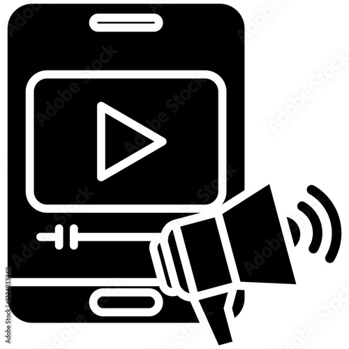 Free Download Video Marketing Icon - GFXLoad
