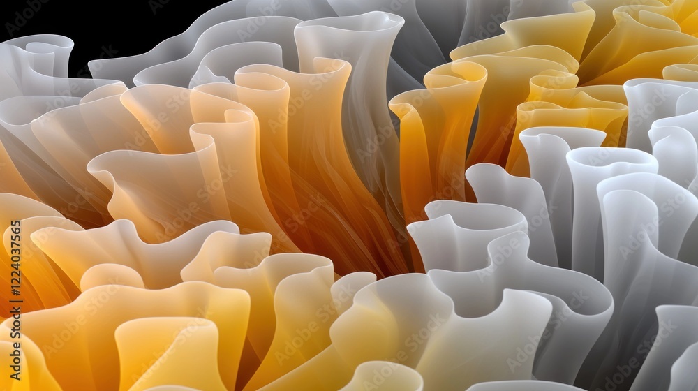 Obraz premium Abstract Orange and Gray Texture