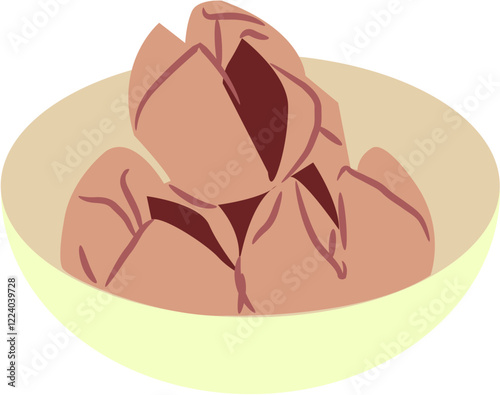 bakso Indonesian food Illustration