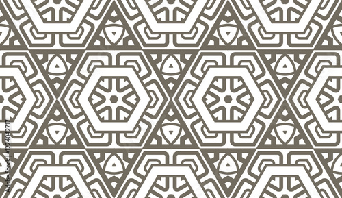 original seamless pattern with modern ornament. geometric style. fashion, interior design