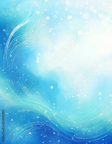 キラキラの背景（青）