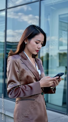 young woman using tablet computer