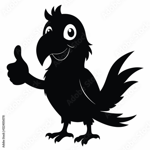 It's amazing when you witness the bird give a thumbs up up.