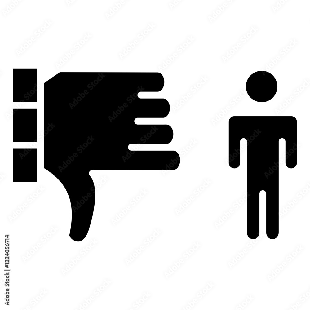 Thumbs Down Icon Element For Design Thumbs Down Icon Element For Design