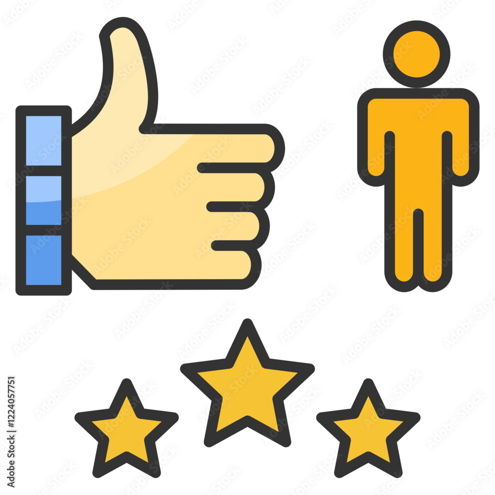 Thumbs Up Icon Element For Design Thumbs Up Icon Element For Design