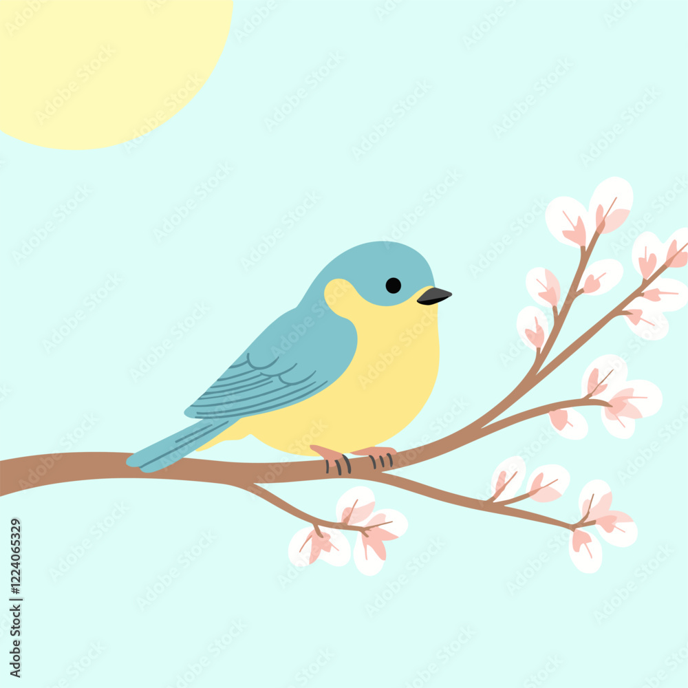The Pastel Aviary: A Delightful Encounter with Spring's Symphony The Pastel Aviary: A Delightful Encounter with Spring's Symphony