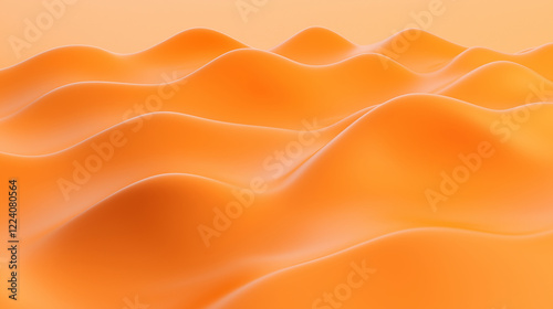 A vibrant orange background featuring undulating waves and subtle textures, creating a dynamic and visually appealing backdrop.