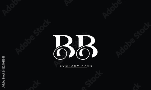BB, BB Abstract Letters Logo Monogram