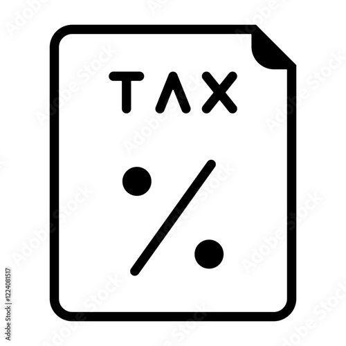 Taxation Policy Icon