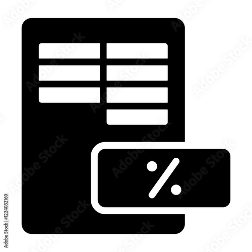 Tax Bill Icon
