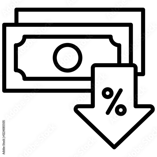 Loan Outline Icon