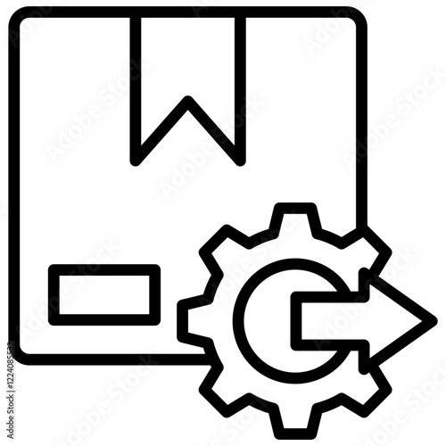Output Outline Icon