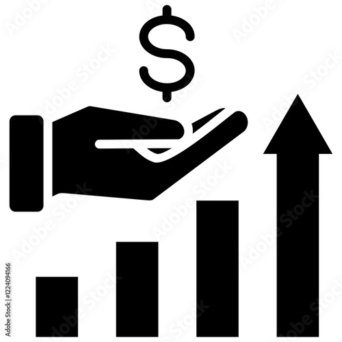 Profit Glyph Icon
