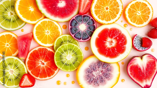citrus fruit background