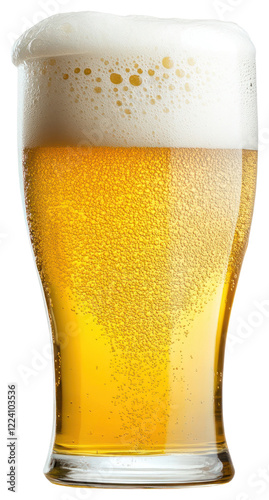 PNG Blonde ale glass refreshing beverage.