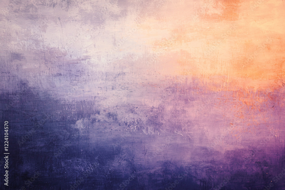 Fototapeta premium Abstract gradient texture blending warm and cool colors, creating a serene atmosphere
