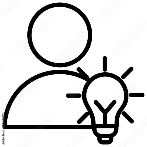 Competence Outline Icon