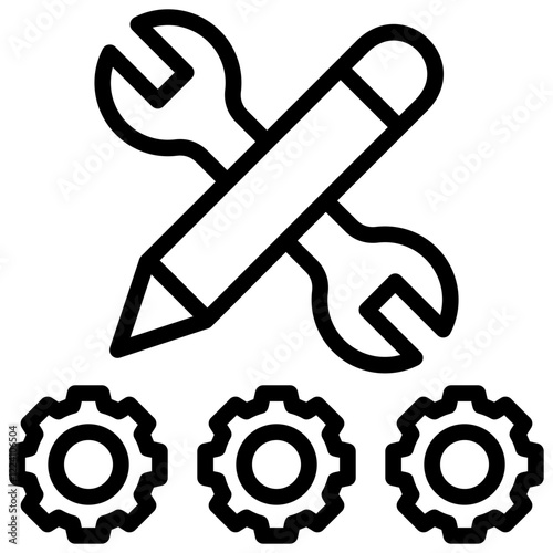 Skill Set Outline Icon
