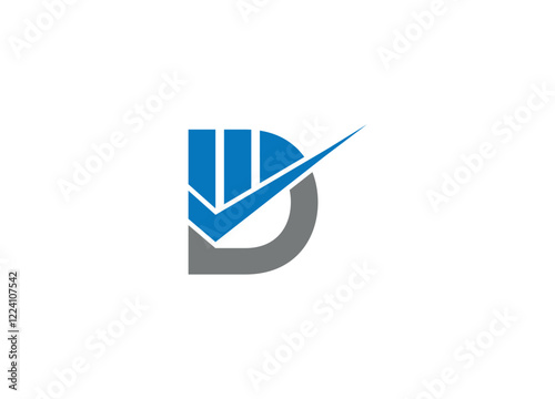 Letter D modern Logo Design Template Vector icon