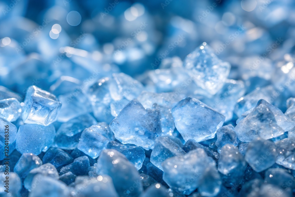 Blue Crystal Texture Blue Crystal Texture