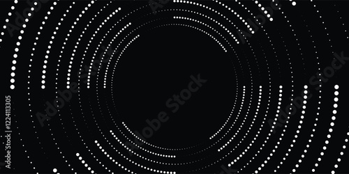 Set of halftone dots gradient pattern texture isolated on white background. Straight dotted spots using halftone circle dot raster texture. Vector blot half tone collection.