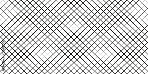 Diagonal stripe seamless pattern. Geometric classic black and white thin line background. line backgound modern