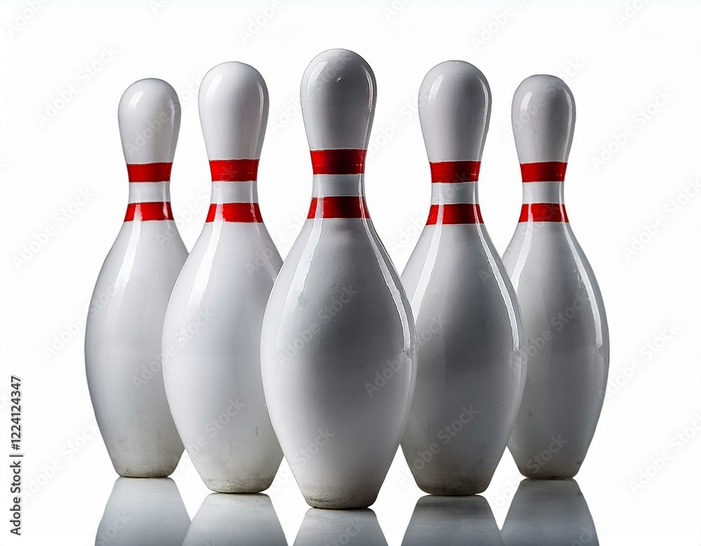 bowling ball and pins