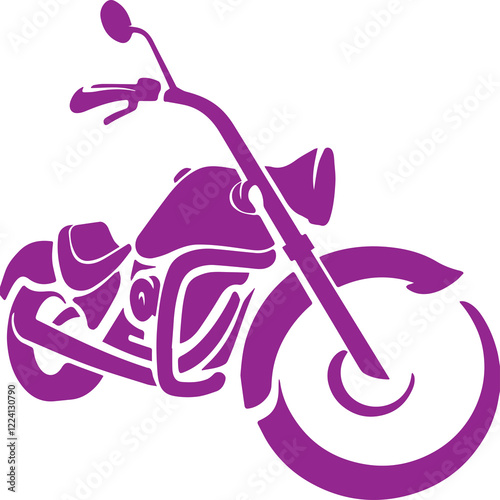 The motorbike design with color