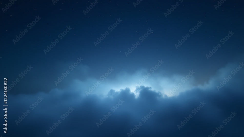 A starry sky with subtle, glowing clouds illuminated by the soft light of the stars, creating a magical ambiance. A starry sky with subtle, glowing clouds illuminated by the soft light of the stars, creating a magical ambiance.